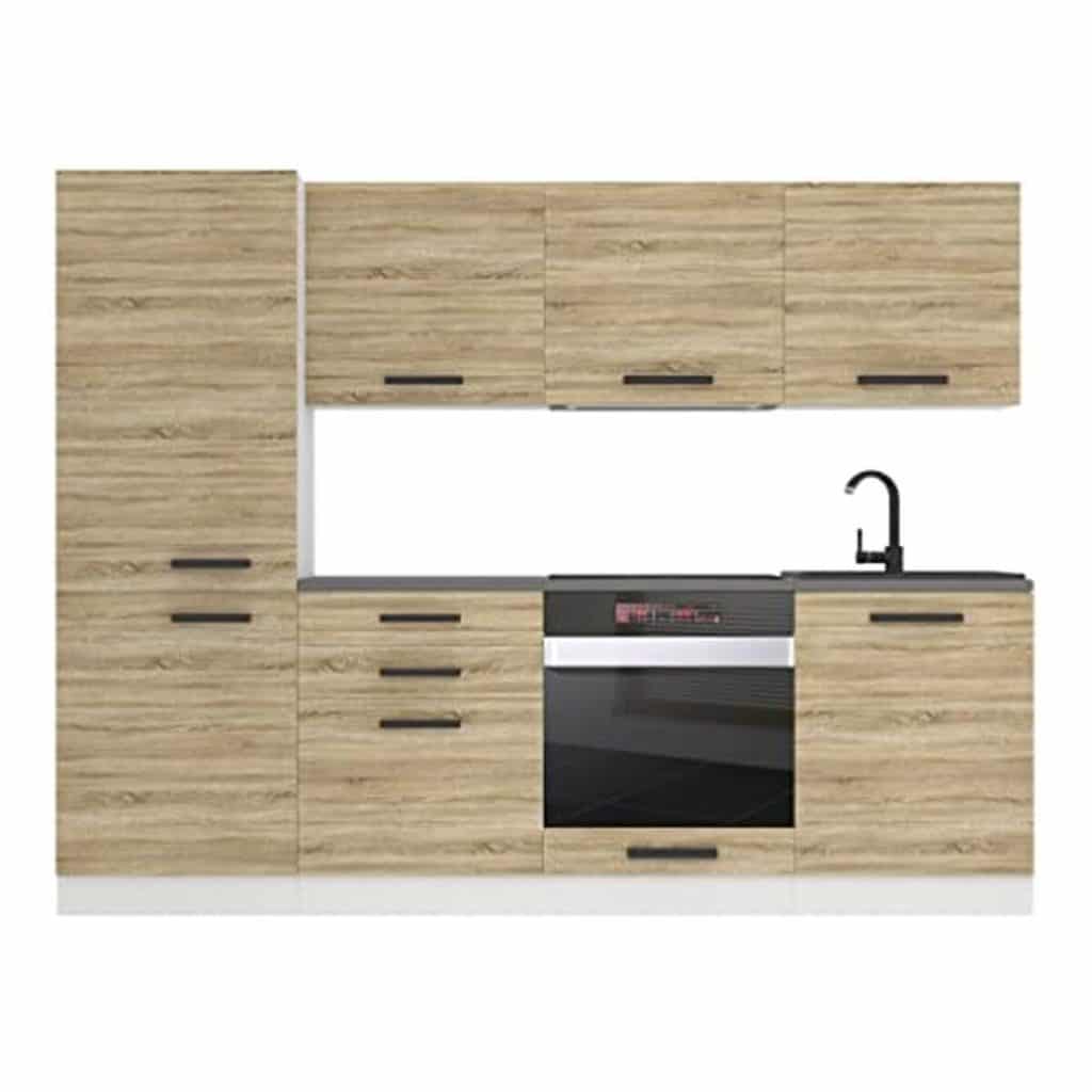 Cuisine Sandy Muebles Belini 240 cm chêne sonoma : test et avis complet