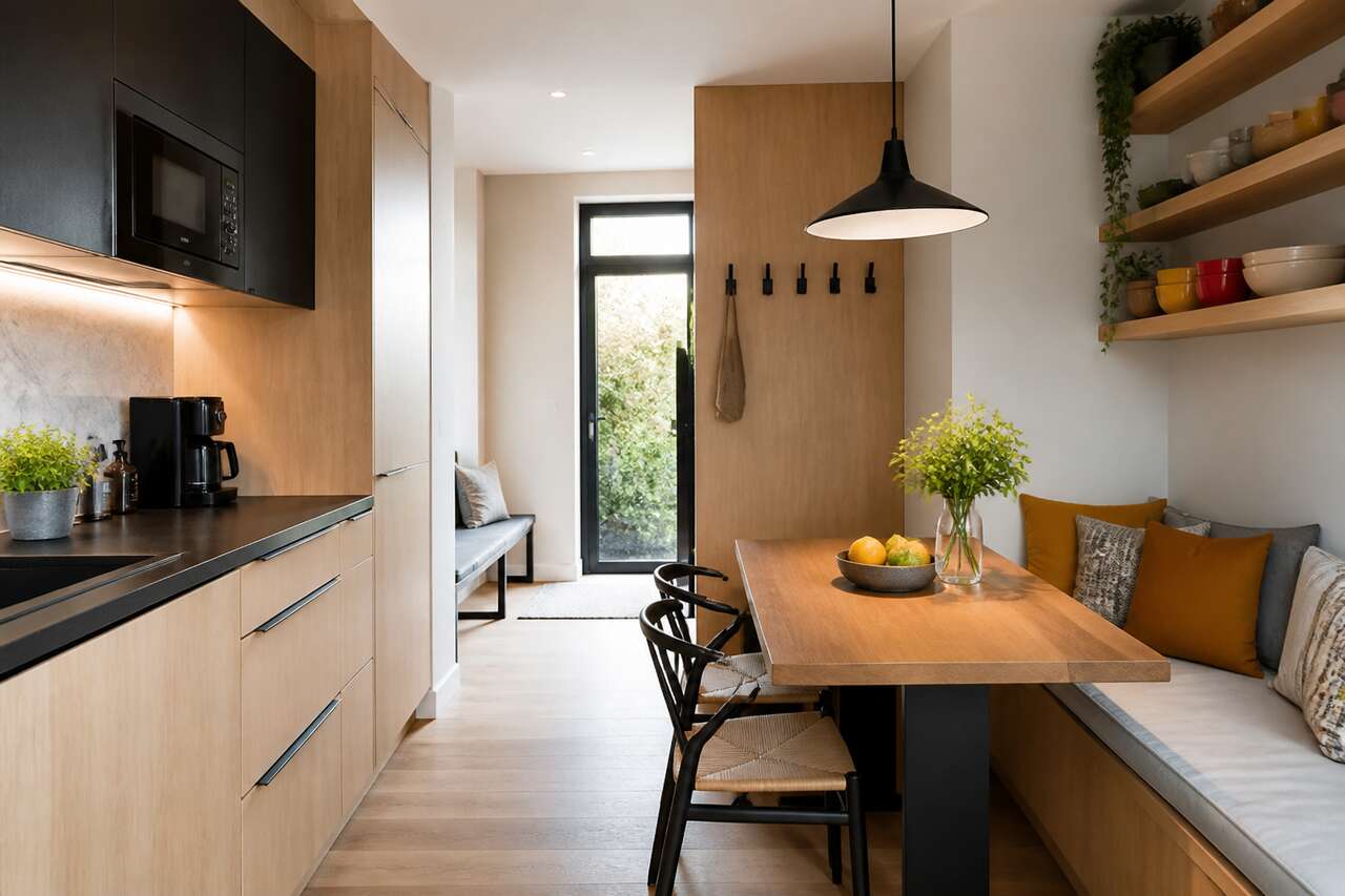 Cuisine avec coin repas : optimiser votre espace convivialité