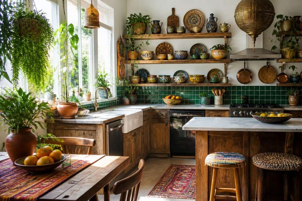 Cuisine bohème : créez un charme unique dans votre espace culinaire