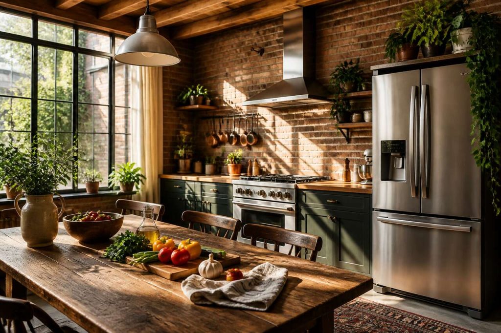 Cuisine contemporaine : charme de l'ancien et modernité