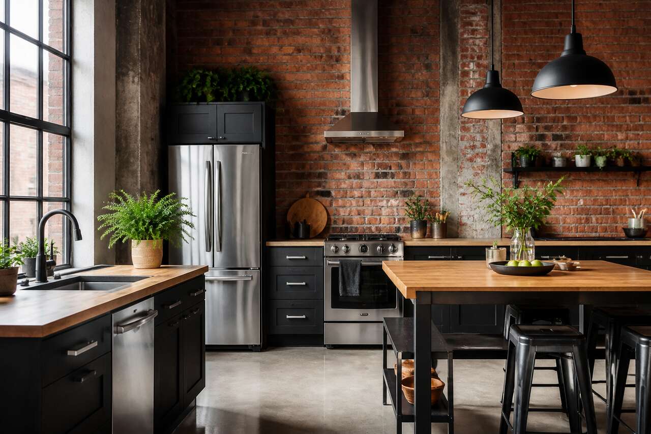 Concevoir une cuisine style atelier : astuces et inspirations