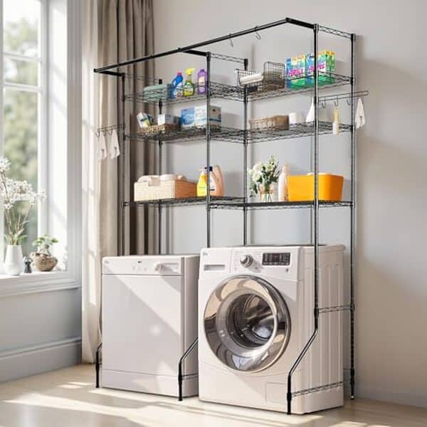 Découvrez notre test complet de l'étagère de rangement VEVOR 6 niveaux : capacité, stabilité et gain de place pour votre buanderie. Avis détaillé et conseils d'installation. 