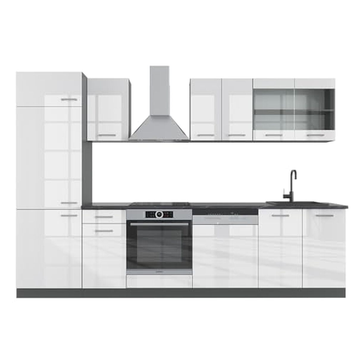 Test de la cuisine Vicco R-line : élégance et fonctionnalité en 300 cm