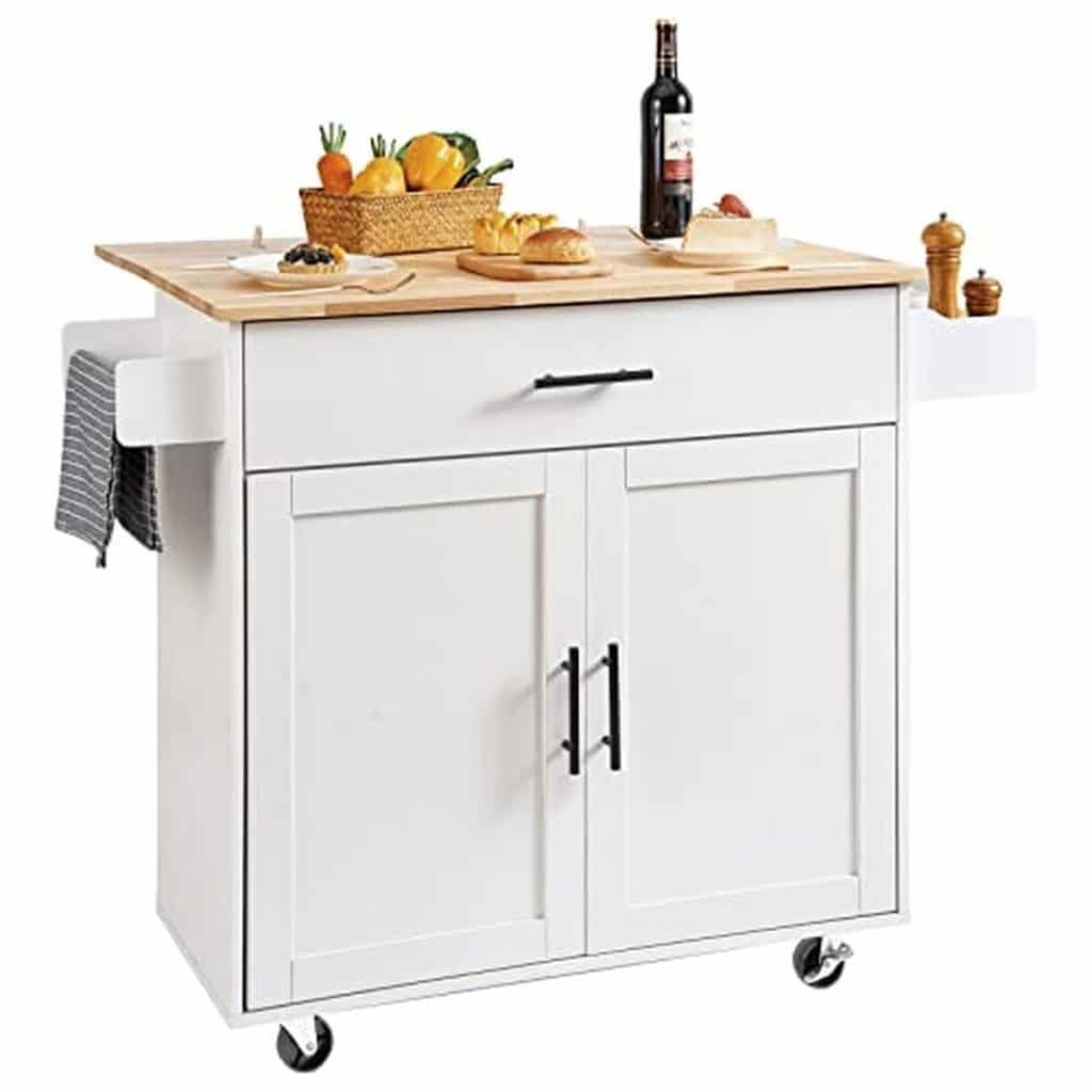 Test de l'îlot central VEVOR : praticité et design pour votre cuisine