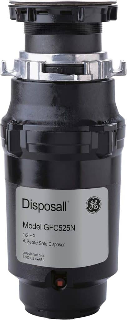 Test du broyeur GE GFC525N 1/2 HP, noir